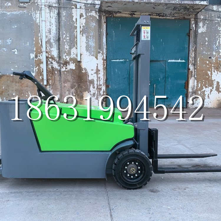 草屯镇小型电动叉车1吨2吨步行站驾式电瓶堆高充电装卸车液压升降车铲车